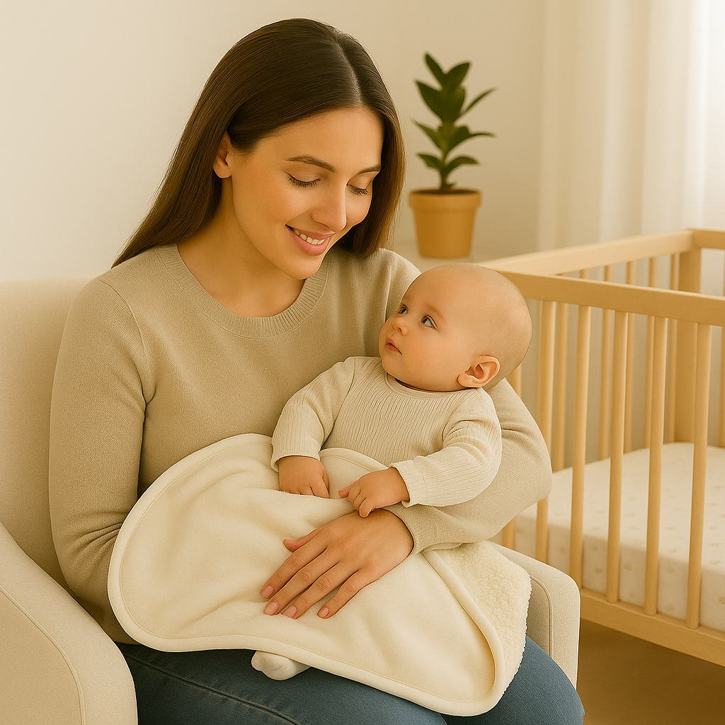 Plush Sherpa Blanket - Cream