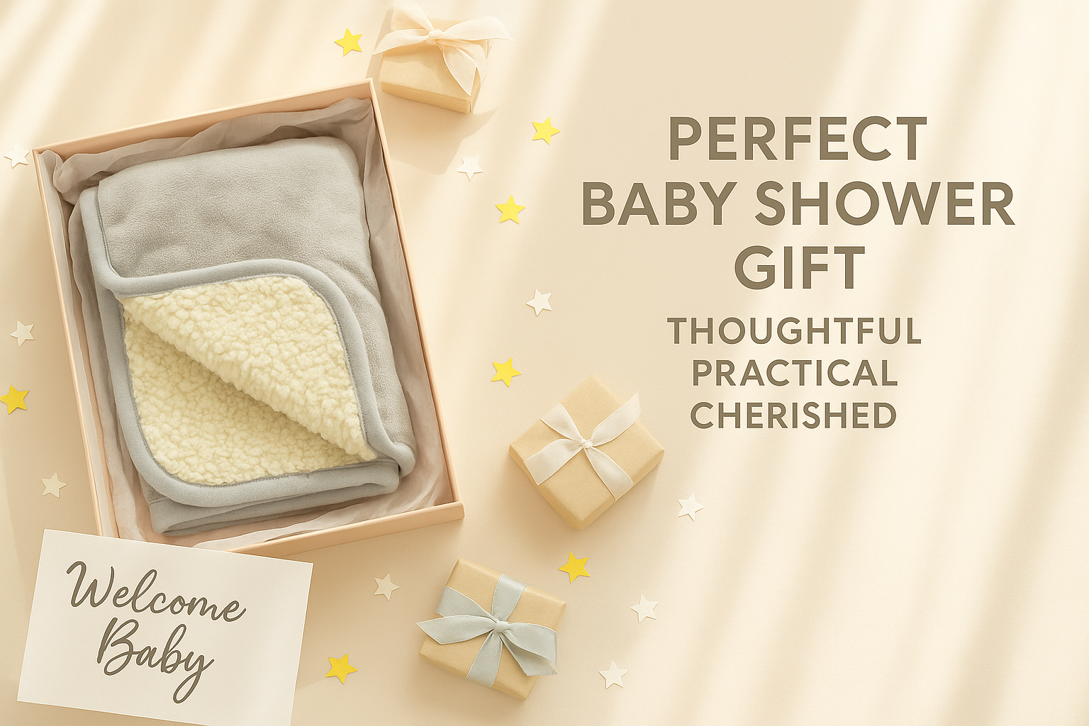 Plush Sherpa Blanket - Dove Gray