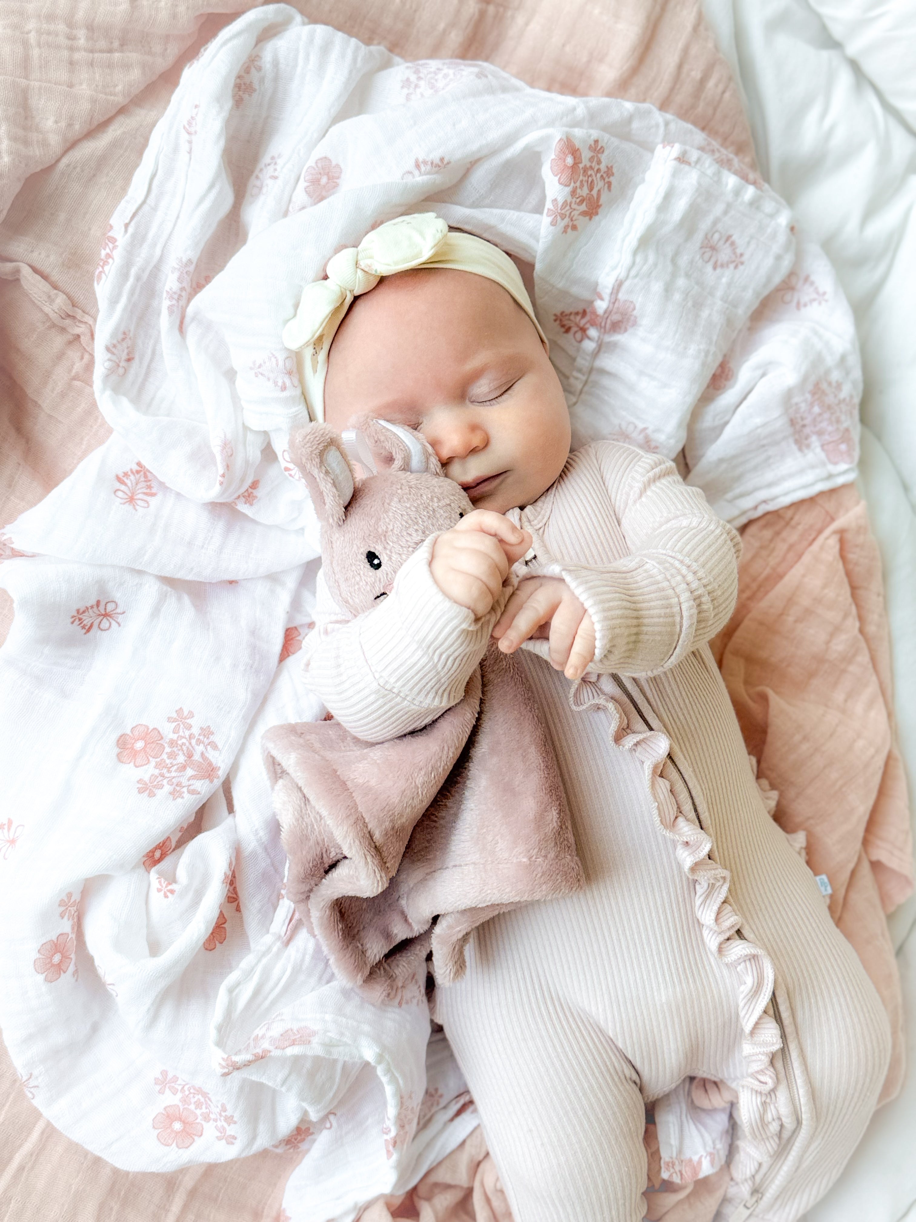 Snuggle Blanket - Pink Bunny