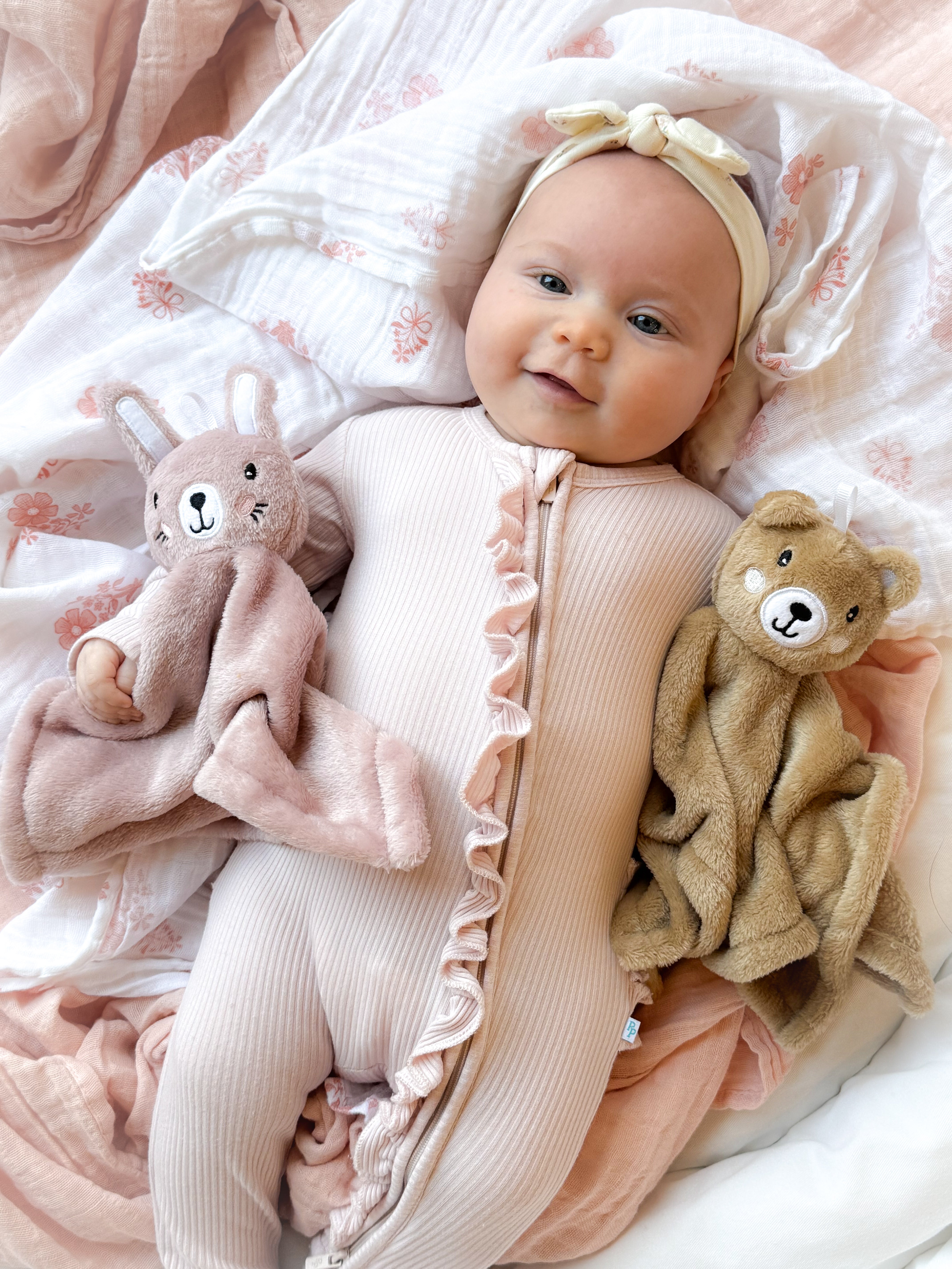 Snuggle Blanket - Pink Bunny