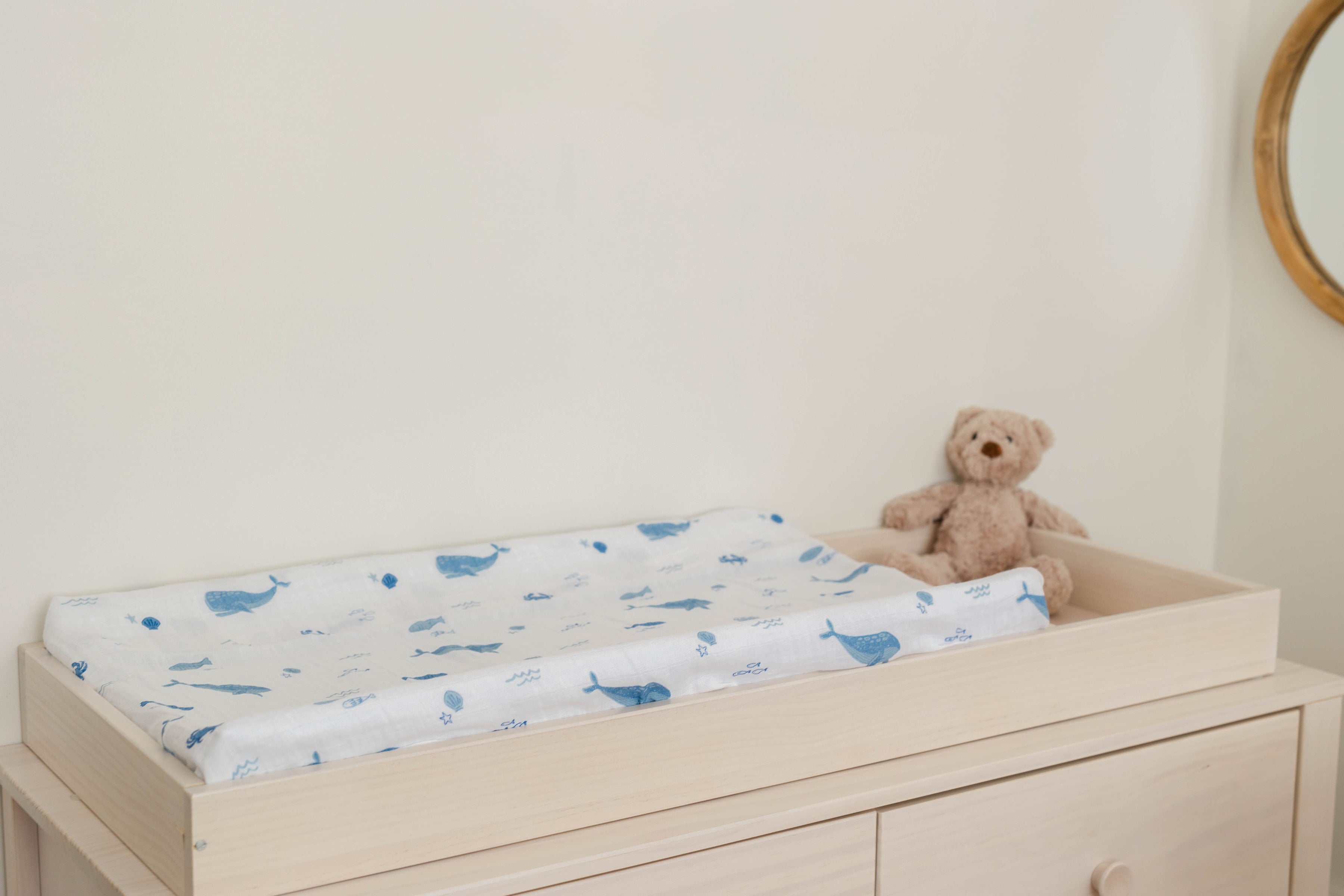 Muslin Swaddle Blankets - Sea Creatures (2 Pack)